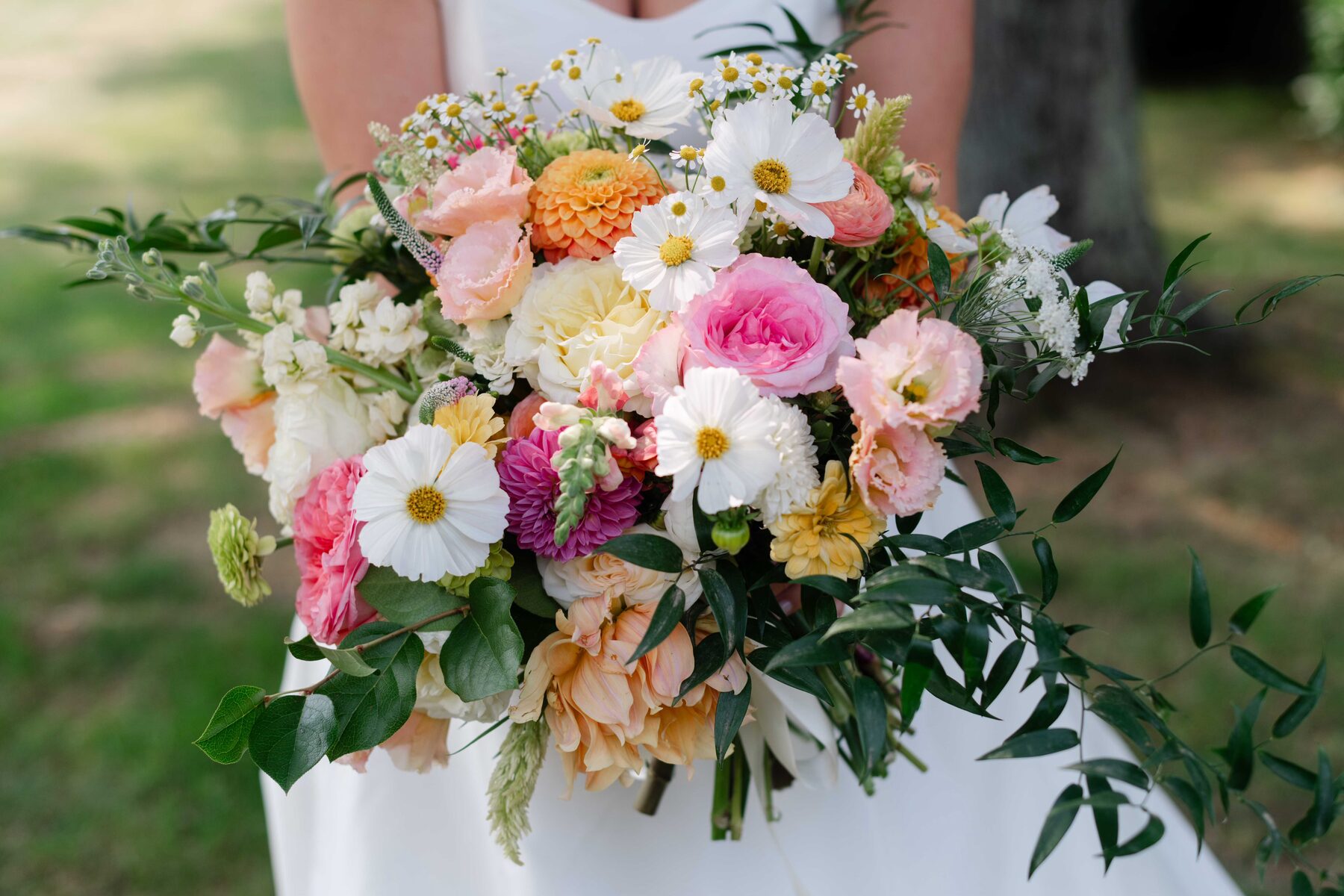Beautifully styled wedding table arrangement